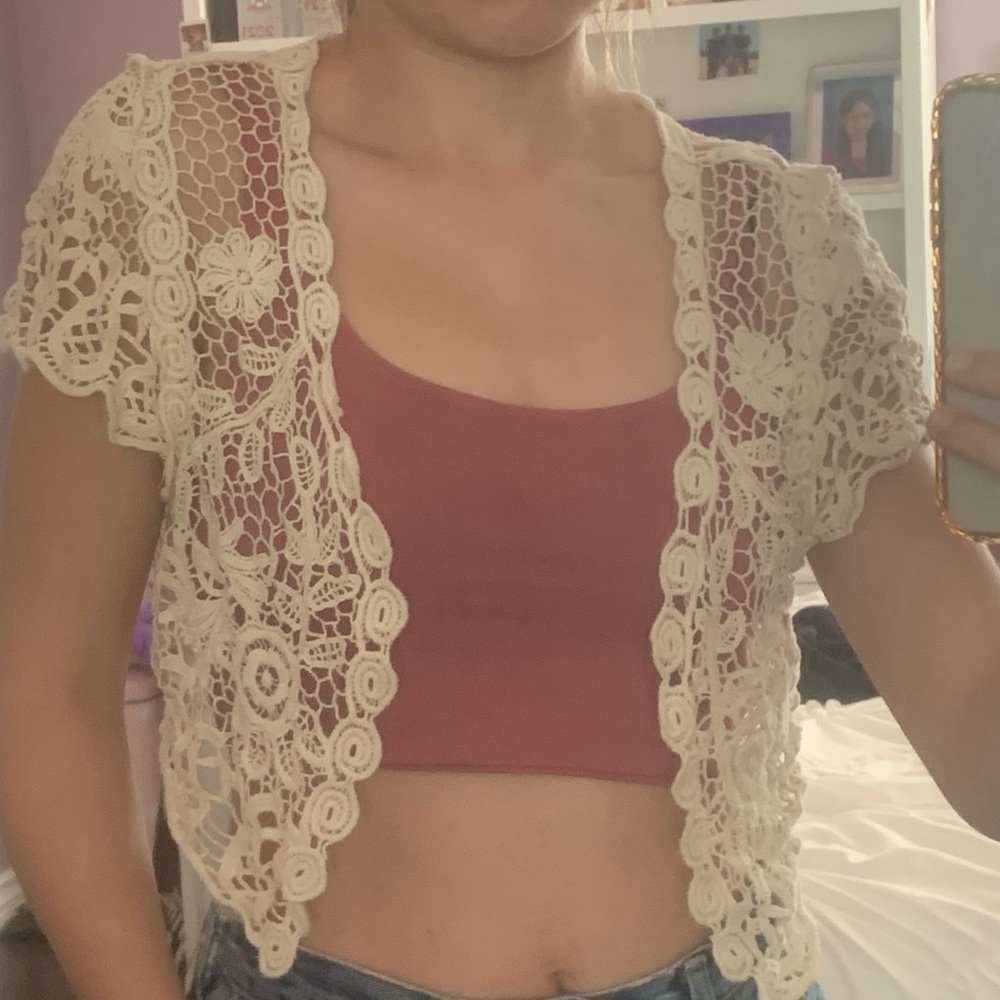 Lace Coverup - Picture 3 of 3